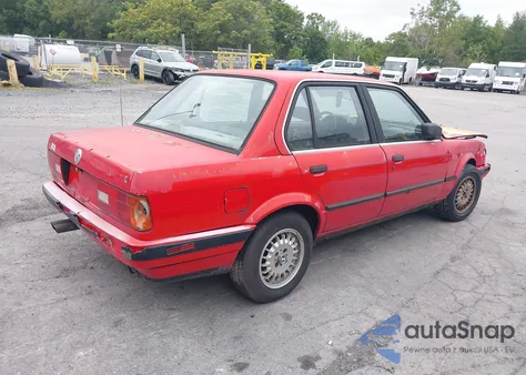 1989 BMW 325 I Automatic z USA, uszkodzony, nr VIN WBAAD2302K8846177